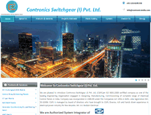 Tablet Screenshot of contronicsindia.com